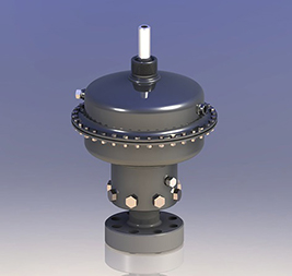 Pneumatic diaphragm actuator